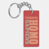 sleutelketen HOMO SAPIENS Sleutelhanger (Voorkant Links)