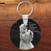 sleutelketen met alles wat adem heeft sleutelhanger (Voorkant)