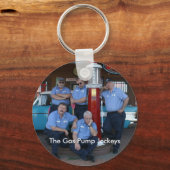 Sleutelketen met gaspomp Jockeys Foto Sleutelhanger (Voorkant)