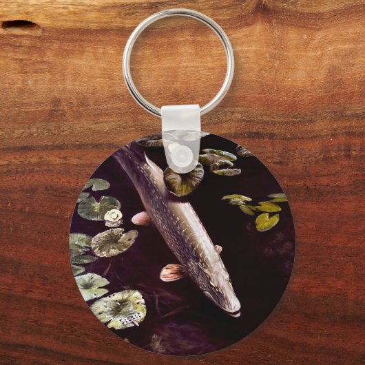 sleutelketen noord - pike sleutelhanger (Voorkant)