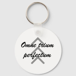 Sleutelketen "Omne trium perfectum" Sleutelhanger