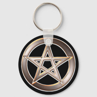 sleutelketen pentagram sleutelhanger