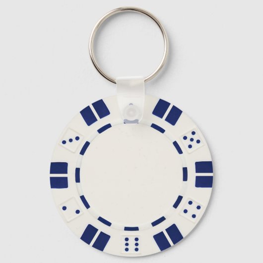 sleutelketen pokerchip sleutelhanger (Voorkant)