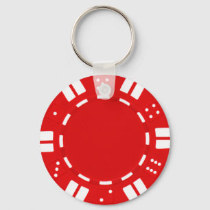 sleutelketen pokerchip sleutelhanger