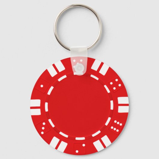 sleutelketen pokerchip sleutelhanger (Voorkant)
