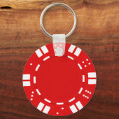 sleutelketen pokerchip sleutelhanger (Voorkant)