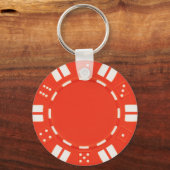 sleutelketen pokerchip sleutelhanger (Voorkant)