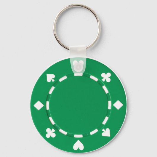 sleutelketen pokerchip sleutelhanger (Voorkant)