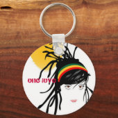 sleutelketen rasta sleutelhanger (Voorkant)