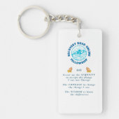 sleutelketen sleutelhanger (Voorkant)