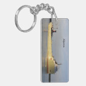 sleutelketen van Alpena rechthoek Sleutelhanger (Voorkant Links)