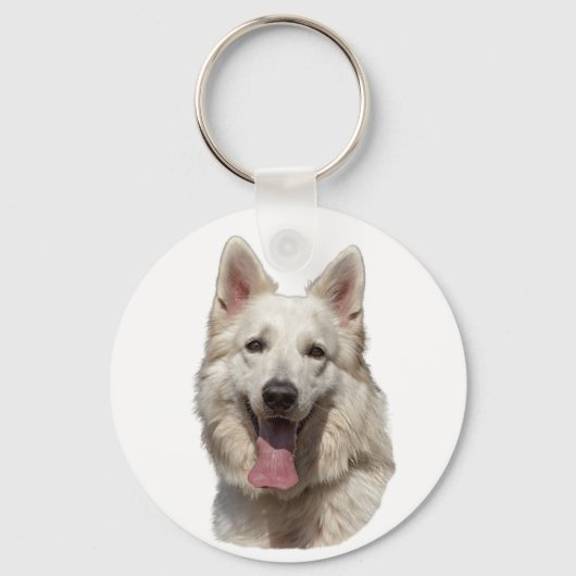 sleutelketen van de duitse herder sleutelhanger (Voorkant)