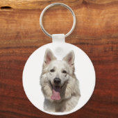 sleutelketen van de duitse herder sleutelhanger (Voorkant)
