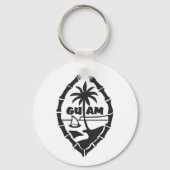 sleutelketen van Guam-Seal Sleutelhanger (Voorkant)