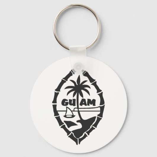 sleutelketen van Guam-Seal Sleutelhanger (Voorkant)