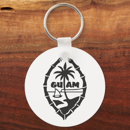 sleutelketen van Guam-Seal Sleutelhanger (Voorkant)