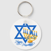 sleutelketen van Hanukkah Sleutelhanger (Voorkant)