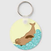 sleutelketen van Hawaiian Monk Seal Sleutelhanger (Voorkant)