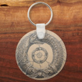 sleutelketen van Ouroboros Sleutelhanger (Voorkant)