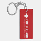 sleutelketen van ZWITSERLAND Sleutelhanger (Voorkant Links)
