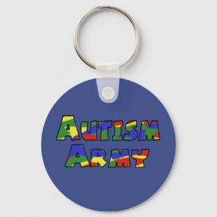 sleutelketen voor Autism Army Sleutelhanger
