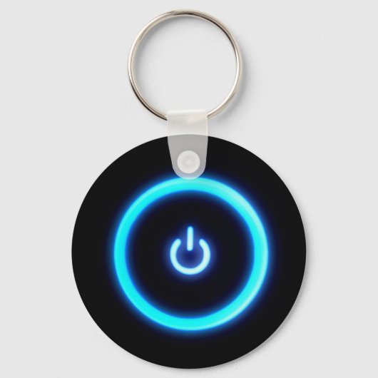 sleutelketen voor de Aan/Knoop Sleutelhanger (Voorkant)