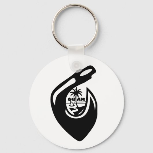 sleutelketen voor Guam-haak Sleutelhanger (Voorkant)