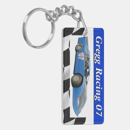 Sleutelketen voor rackauto sleutelhanger (Voorkant Links)