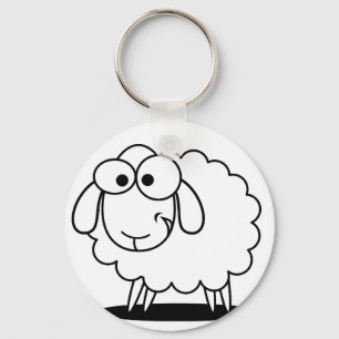 sleutelketen voor schapen sleutelhanger