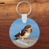 sleutelketting van Barn Swallow metal Sleutelhanger (Voorkant)