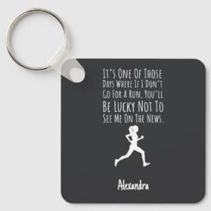 Sleutelketting voor hardlopers Funny Geschenken vo Sleutelhanger