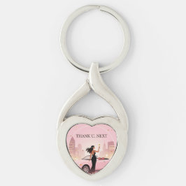 Sleutelketting voor Single Era-feest | Dank U, Vol Sleutelhanger