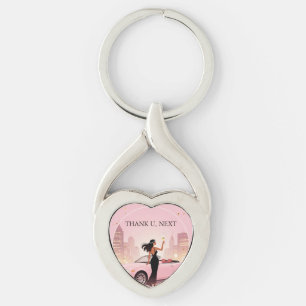 Sleutelketting voor Single Era-feest Dank U, Vol Sleutelhanger