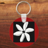 sleutelketting voor tiare bloemen sleutelhanger (Voorkant)
