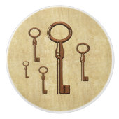 Sleutelknop voor koperskelet keramische knop (Voorkant)