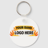 🎵 Sleutelkoord met merchandise van band | Logo va Sleutelhanger (Voorkant)