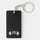 Sleutelkoord 'No Pain No Gain' Sleutelhanger (achterkant)