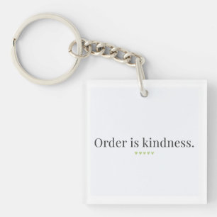 Sleutelkoord Orde is Vriendelijkheid Sleutelhanger