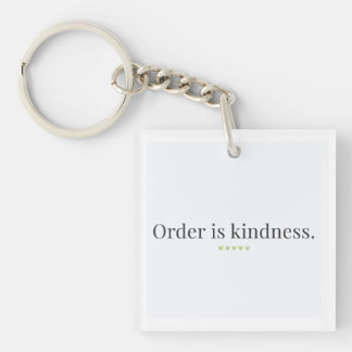 Sleutelkoord Orde is Vriendelijkheid Sleutelhanger