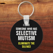 Sleutelkoord Selectief Mutisme Sleutelhanger (Voorkant)