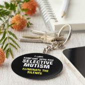 Sleutelkoord Selectief Mutisme Sleutelhanger (Zijkant)