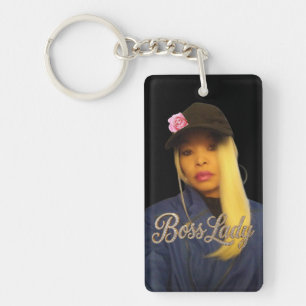 Sleutelkoord van Boss Lady Acryl Sleutelhanger