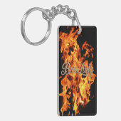 Sleutelkoordje van Boss Lady Acryl Sleutelhanger (Voorkant Links)