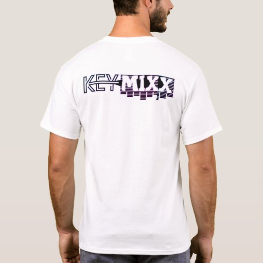SLEUTELMIX. OFFICIEEL T-shirt (Achterkant)