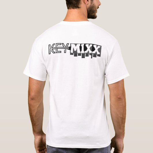 SLEUTELMIX. OFFICIEEL T-shirt (Achterkant)