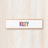 sleutelplaatontwerp deurbordje (Voorkant)