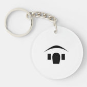 Sleutelpoort "Kom met me mee leven" Sleutelhanger (Voorkant)