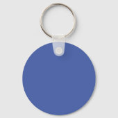 sleutelring cadeau Monogram naam blauw grijs stijl Sleutelhanger (Achterkant)