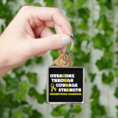 SLEUTELRING...Endometriose GENEZEN Sleutelhanger (Hand)