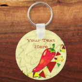 Sleutelring Hete Peper Sleutelhanger (Voorkant)
